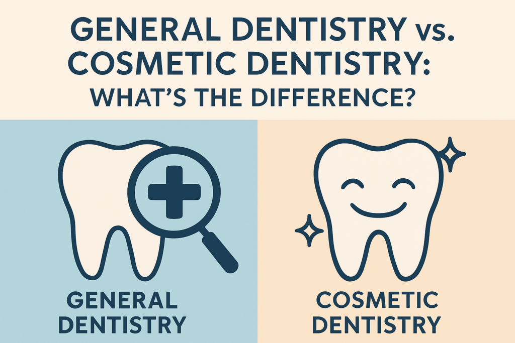 General vs Cosmetic Dentistry Comparison - Far East Dental Centre