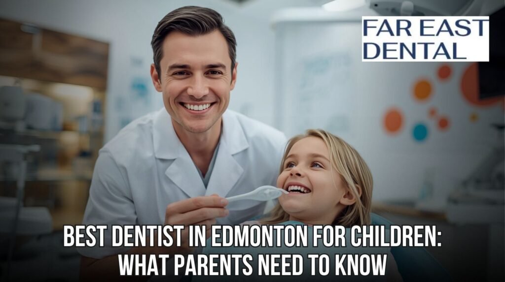Best dentist Edmonton for children