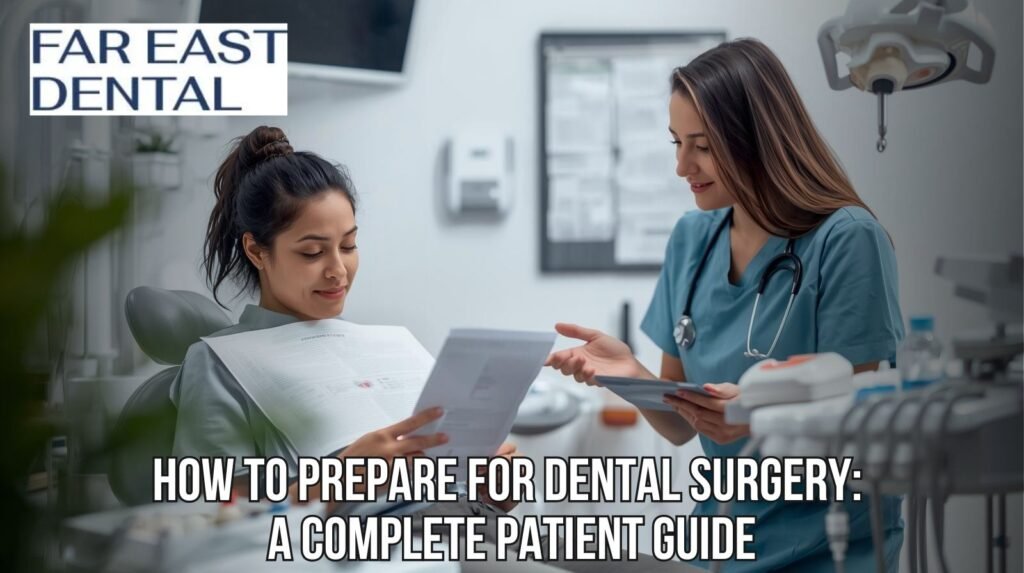 Preparing for dental surgery Edmonton