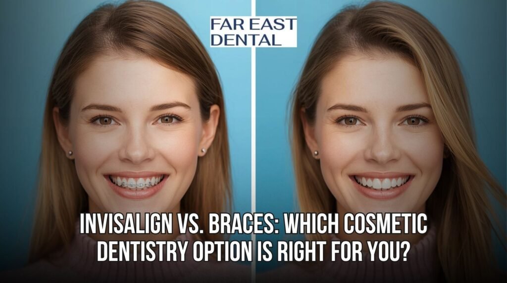 Invisalign vs. braces comparison | Cosmetic Dentistry Edmonton