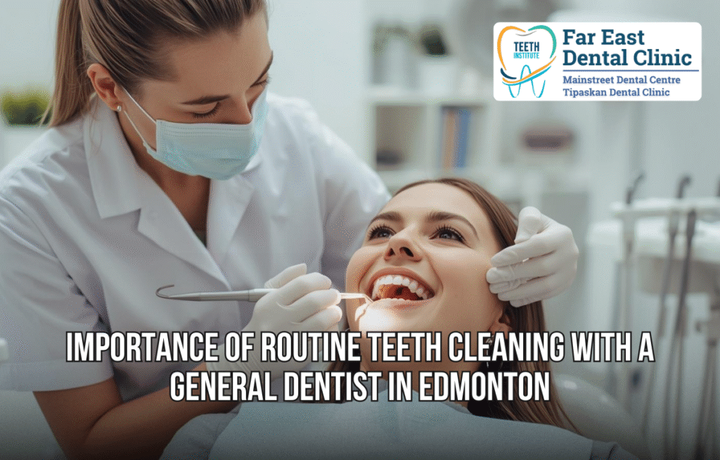Importance of Routine Teeth Cleaning with a General Dentist in Edmonton