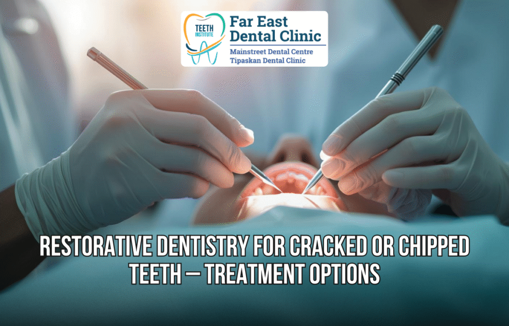 Restorative Dentistry for Cracked or Chipped Teeth – Treatment Options