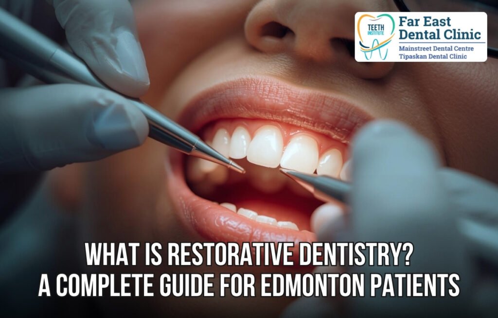 edmonton restorative dentist providing expert restorative dentistry