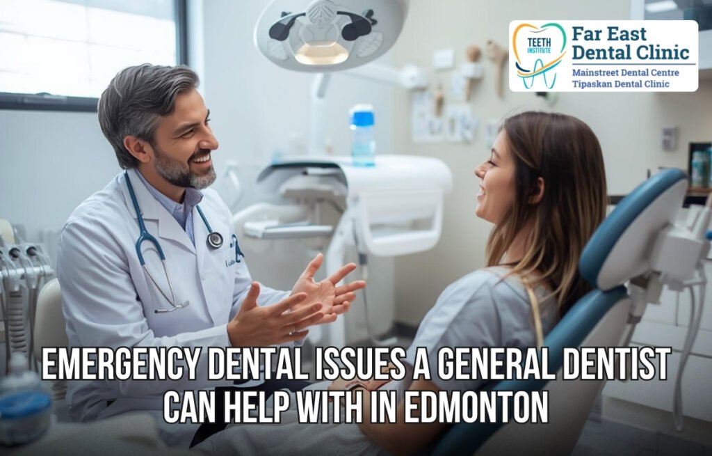 Emergency Dental Issues a General Dentist Can Help With In Edmonton