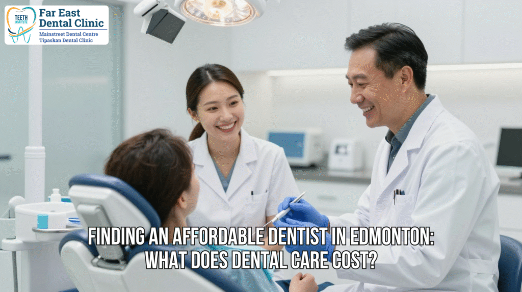 affordable dentist in Edmonton dental care cost guide