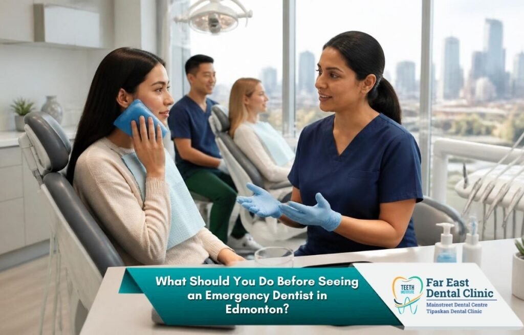 What to do before seeing an emergency dentist in Edmonton